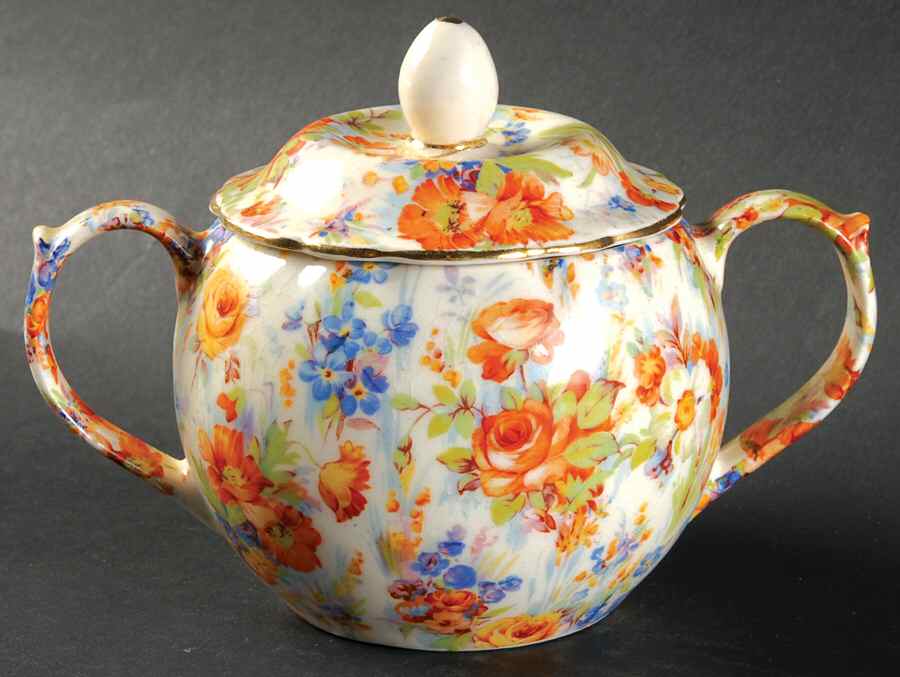 Chelsea (E & R) Sugar Bowl & Lid by Erphila-1