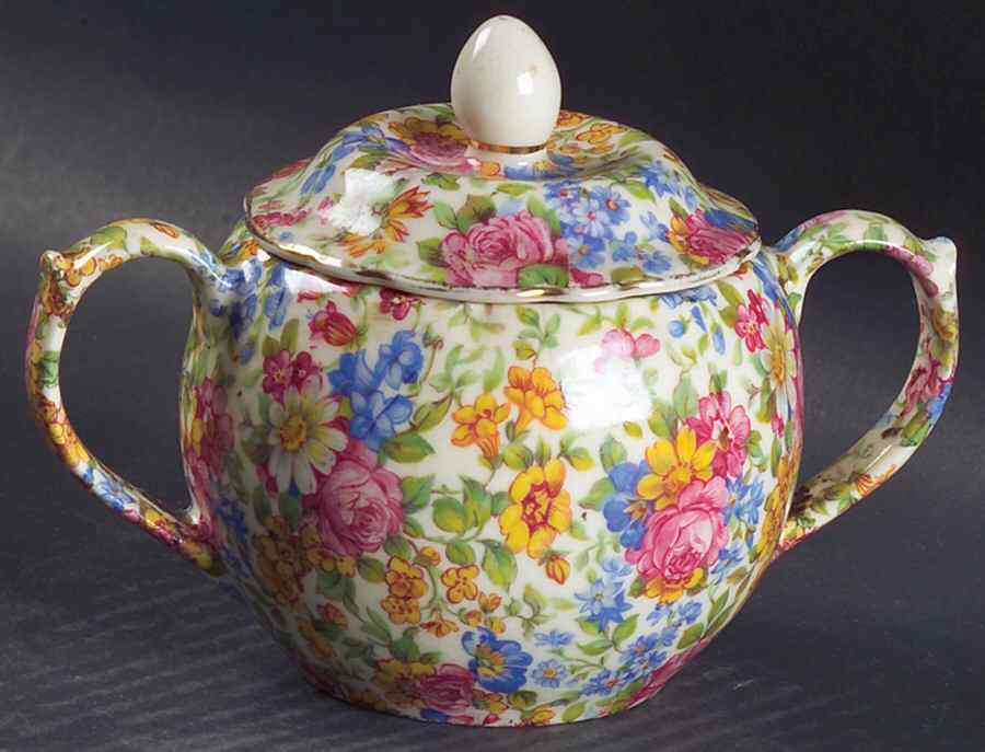 Portland (E & R) Sugar Bowl & Lid by Erphila-1