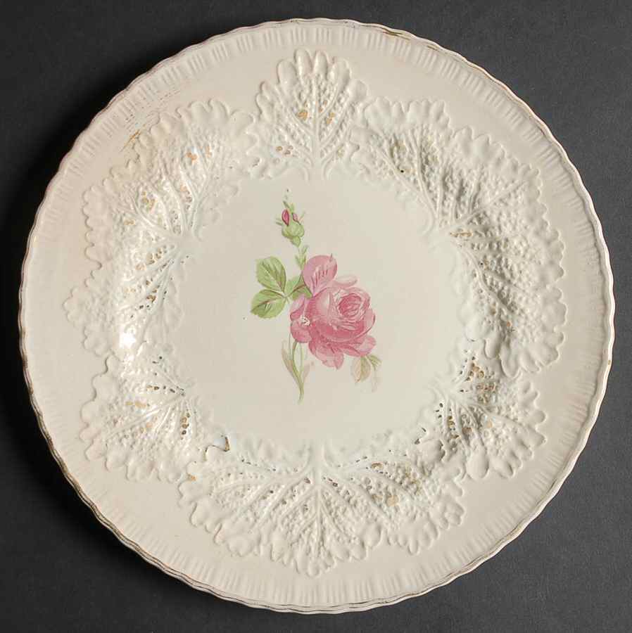 Princess Rose Luncheon Plate by Erphila-1