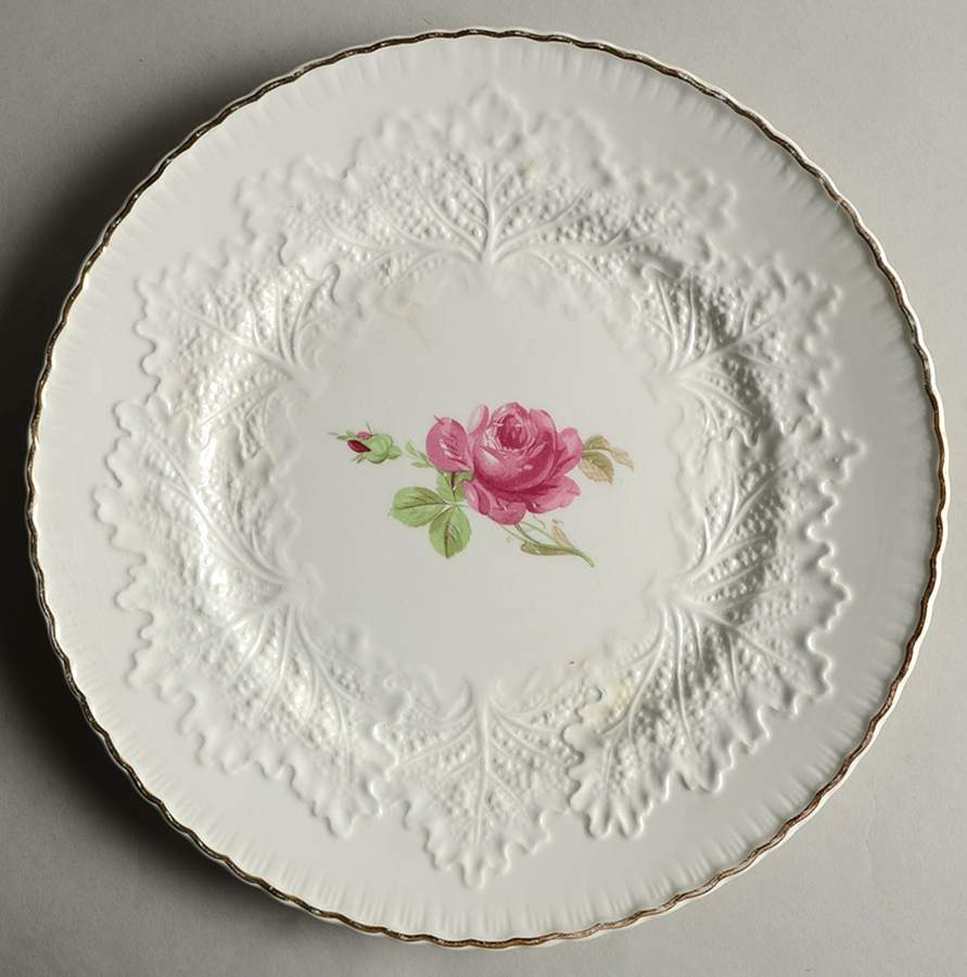 Princess Rose Dinner Plate by Erphila-1