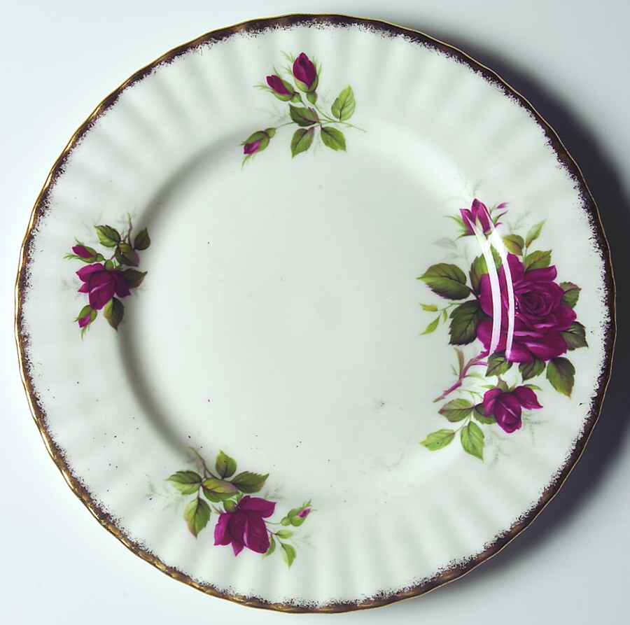 Rose Queen Series Salad Plate by Erphila-1
