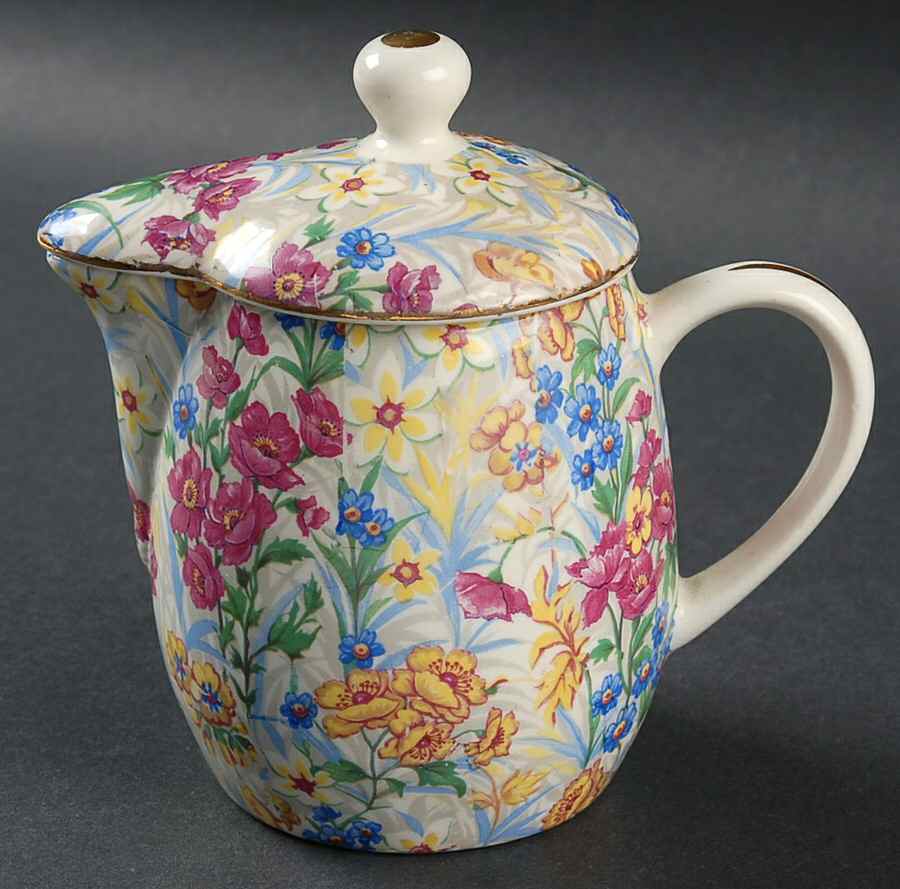 Sussex Cheery Chintz Small Syrup with Lid by Erphila-1