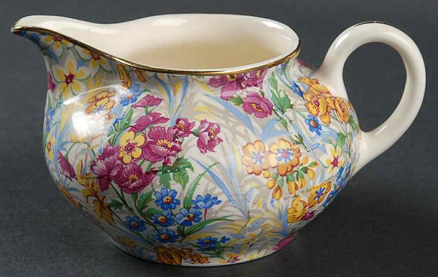 Sussex Cheery Chintz Creamer by Erphila-1