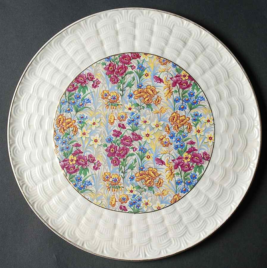 Sussex Cheery Chintz Cake Plate by Erphila-1
