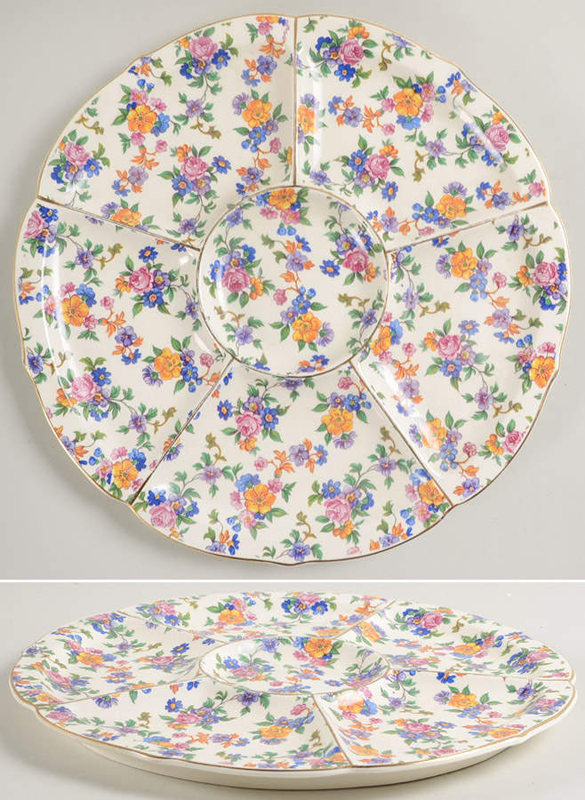 Warwick (Gray Lines, Gold Trim) 6-Part Relish by Erphila-1