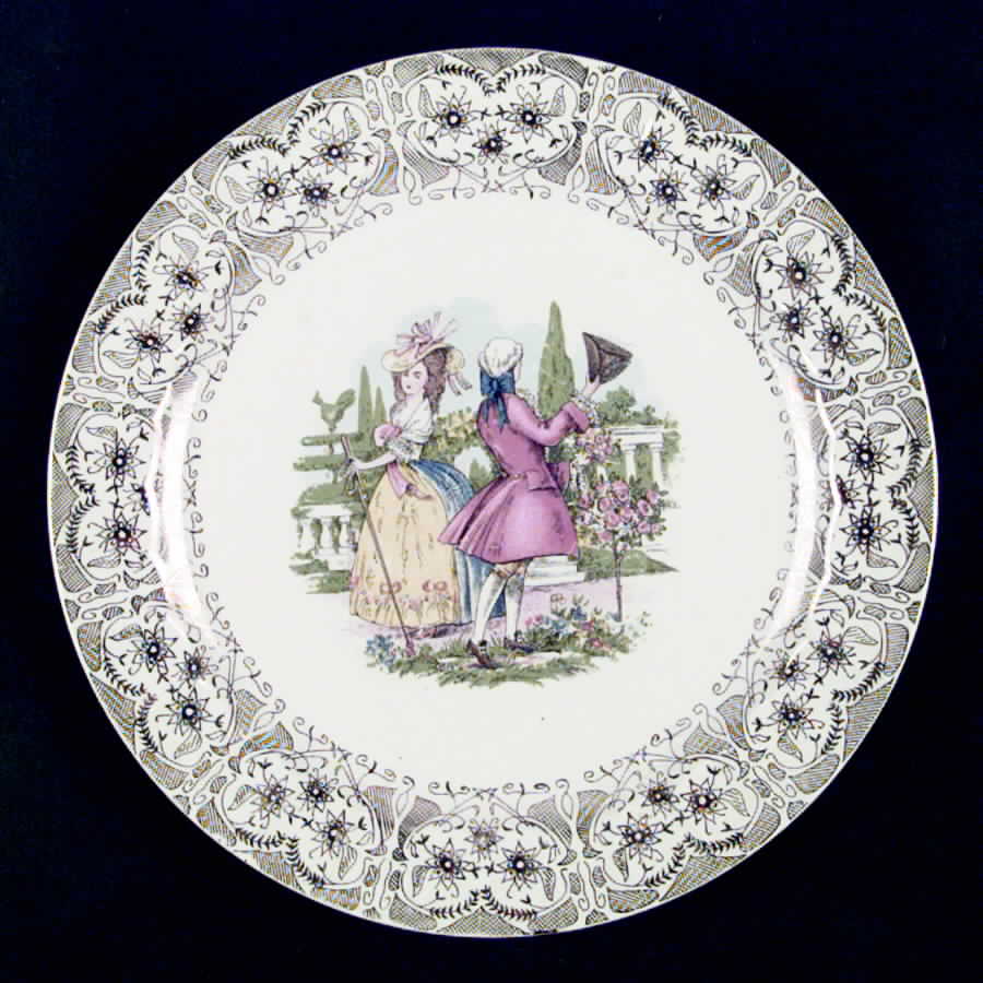 Beverly (Fluted) Dinner Plate by Empress Sterling-1