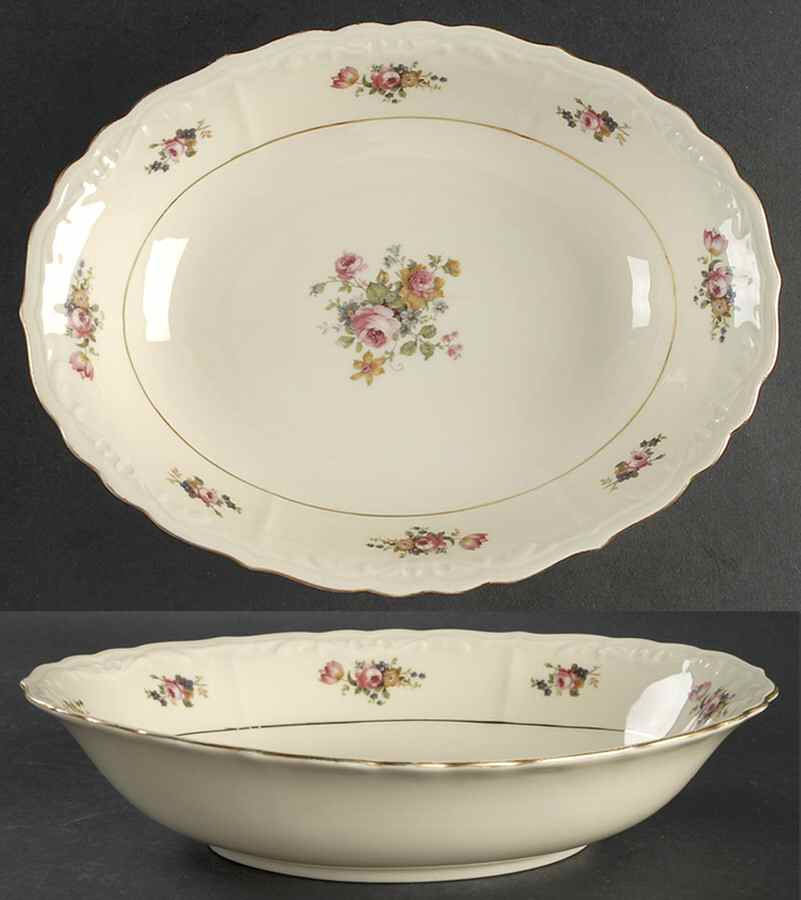 A2074 10" Oval Vegetable Bowl by Eschenbach-1