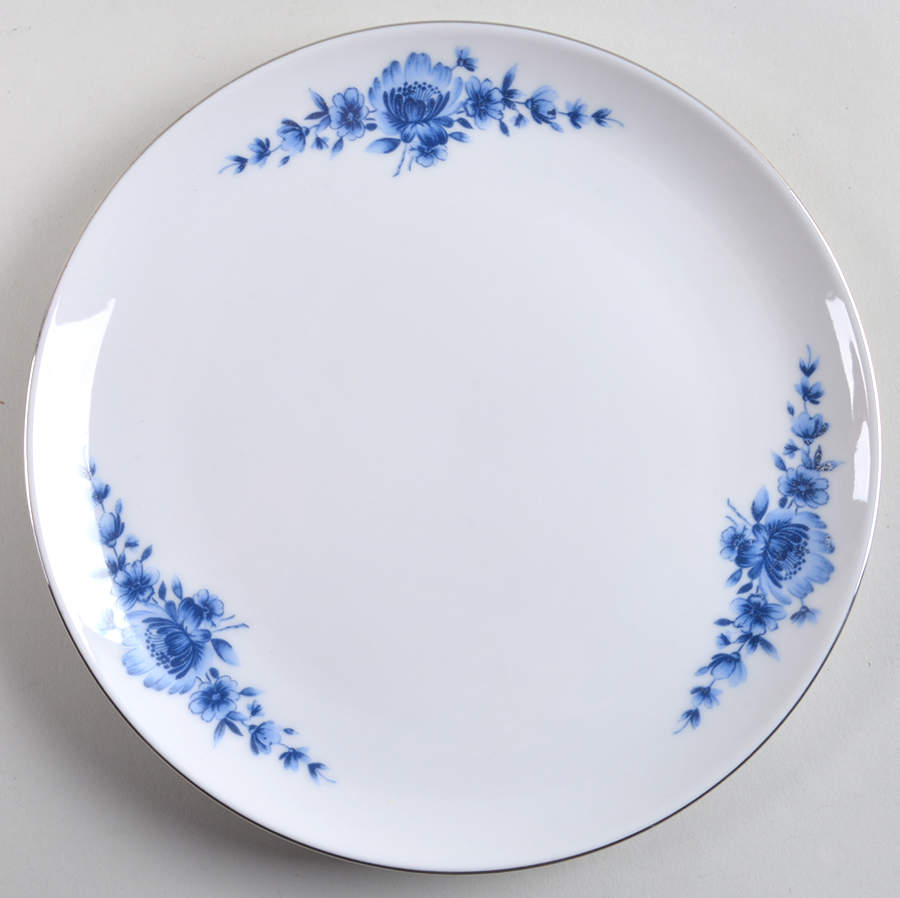 Danish Blue Salad Plate by Eschenbach-1
