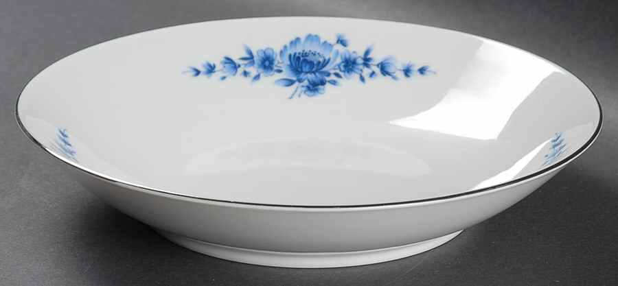 Danish Blue Coupe Soup Bowl by Eschenbach-1