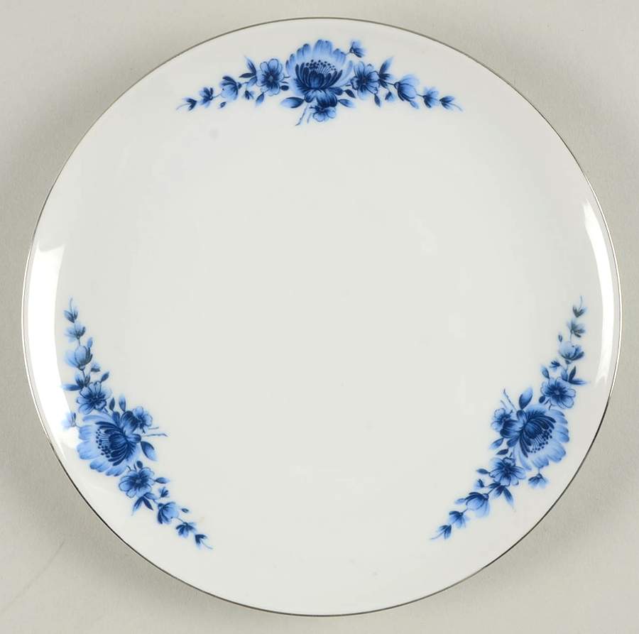 Danish Blue Salad Plate by Eschenbach-1