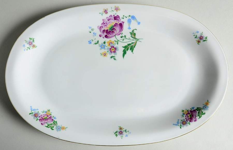 P592 14" Oval Serving Platter by Eschenbach-1