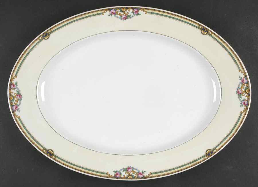 Gloria 15" Oval Serving Platter by Eschenbach-1