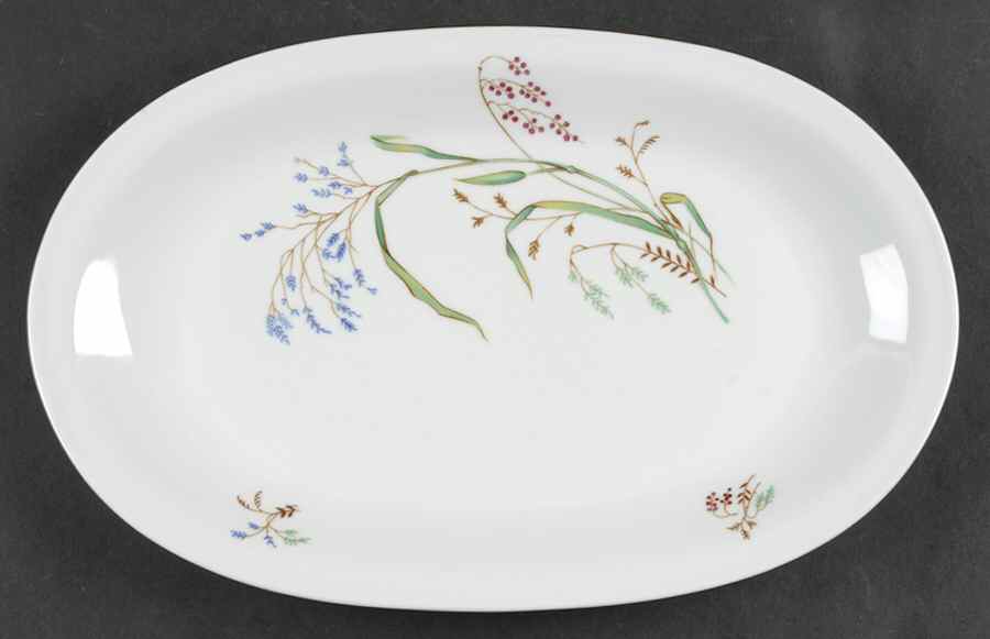 F243 12" Oval Serving Platter by Eschenbach-1