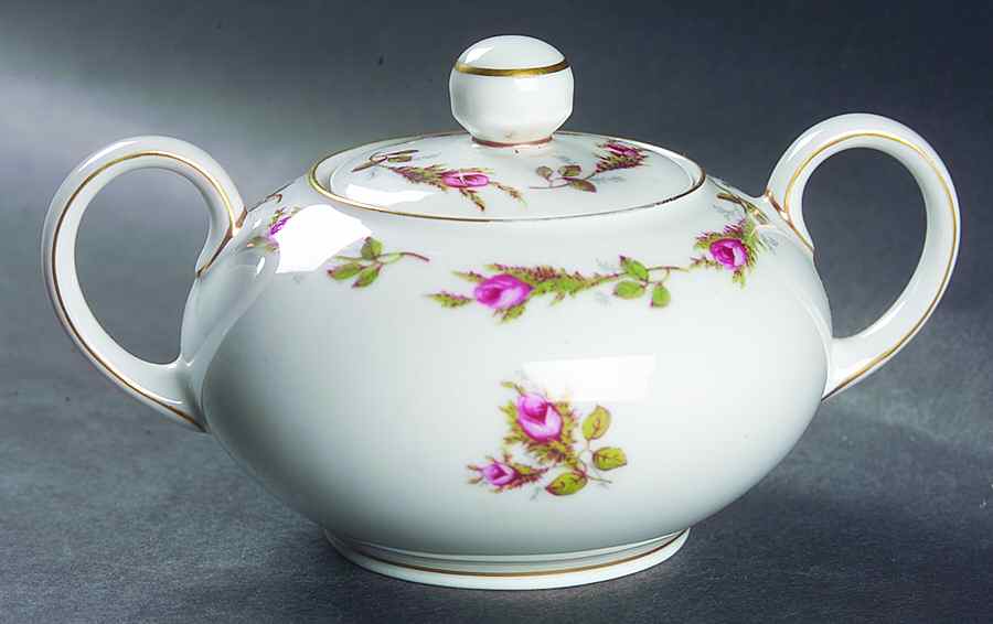 P485 (Smooth) Sugar Bowl & Lid by Eschenbach-1