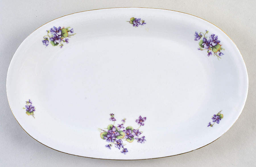 P589 12" Oval Serving Platter by Eschenbach-1