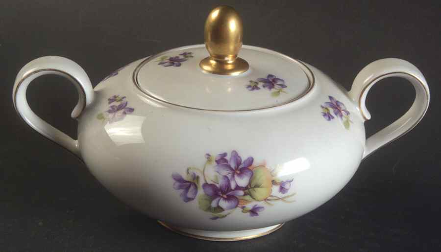 P589 Sugar Bowl & Lid by Eschenbach-1