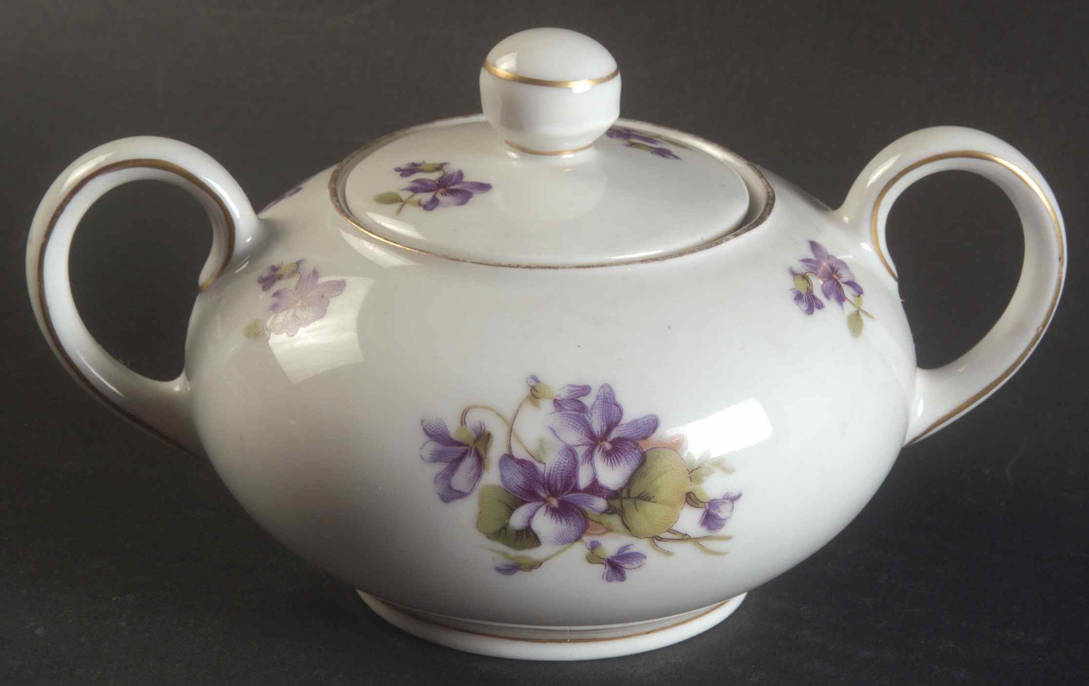 P589 Sugar Bowl & Lid by Eschenbach-1