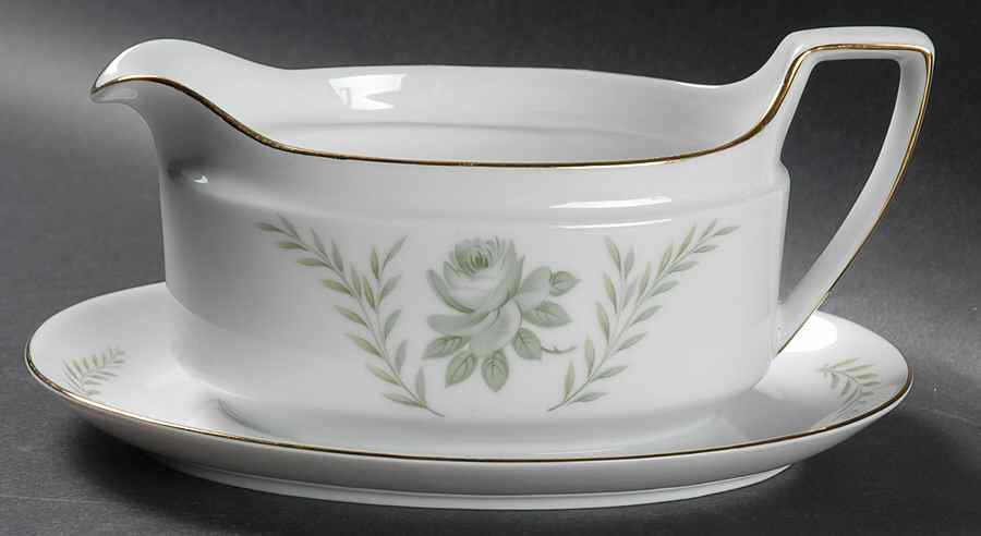 Roselyn Gravy Boat with Attached Underplate by Eschenbach-1