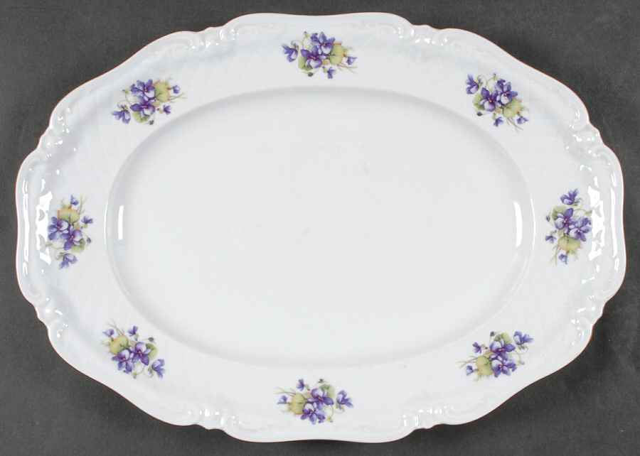 W1638 14" Oval Serving Platter by Eschenbach-1