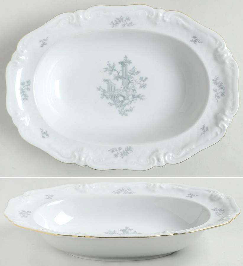 W2064 10" Oval Vegetable Bowl by Eschenbach-1