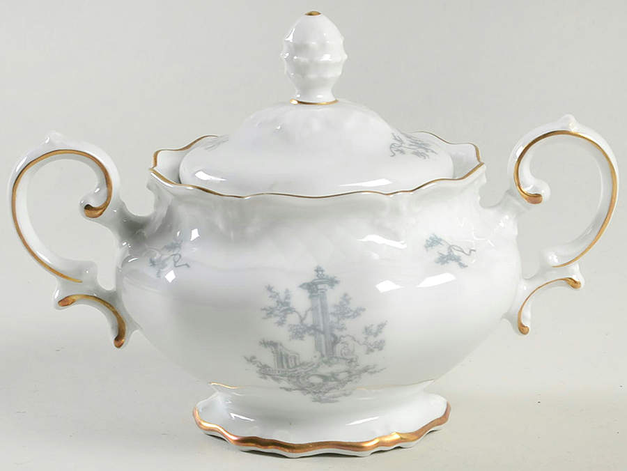 W2064 Sugar Bowl & Lid by Eschenbach-1