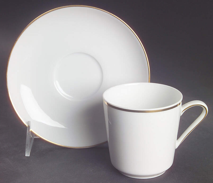 W309 Flat Cup & Saucer Set by Eschenbach-1
