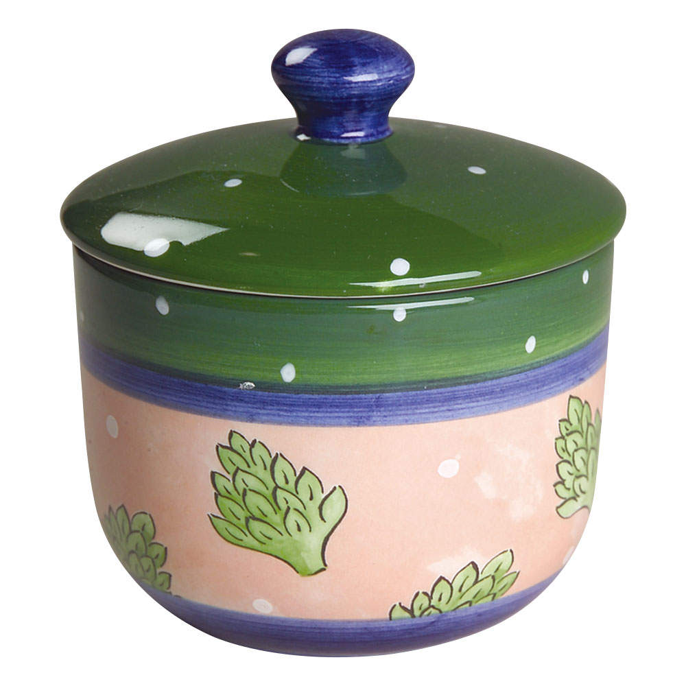 Bois D'Arc Tutti Fruitti Sugar Bowl & Lid by Essex Collection-1