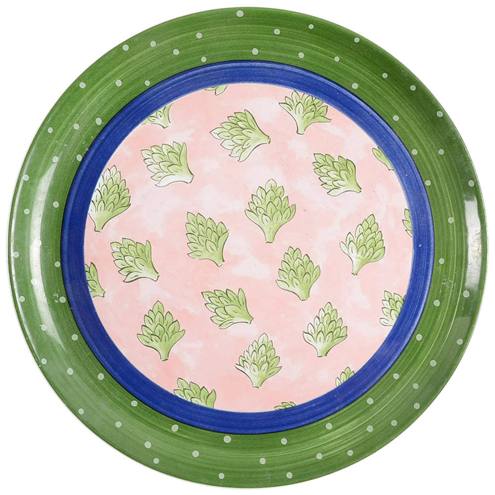 Bois D'Arc Tutti Fruitti Coupe Dinner Plate by Essex Collection-1