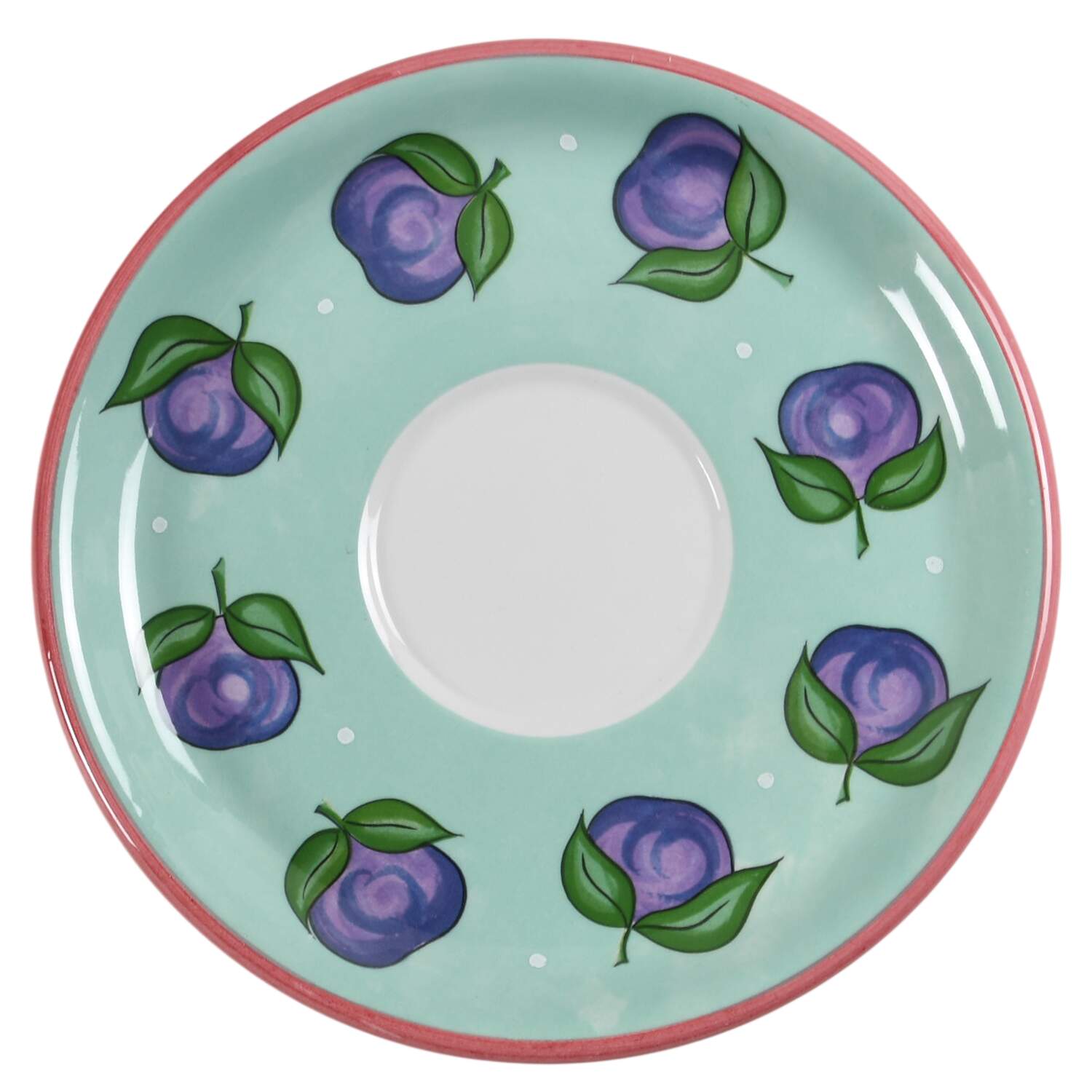 Bois D'Arc Tutti Fruitti Saucer for Jumbo Cup by Essex Collection-1
