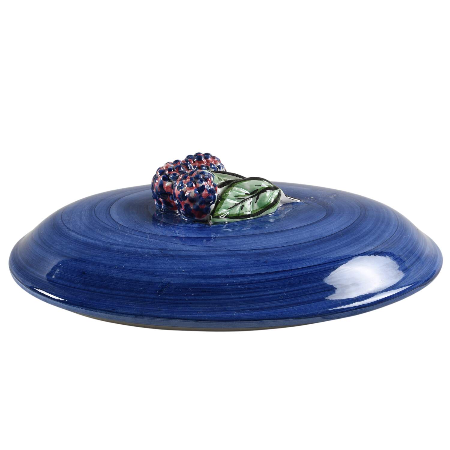 Bois D'Arc Tutti Fruitti Lid for 3 Qt Oval Covered Casserole by Essex Collection-1