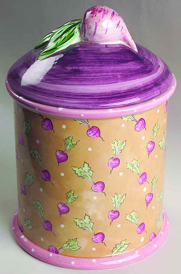 Bois D'Arc Tutti Fruitti Large Canister & Lid by Essex Collection-1