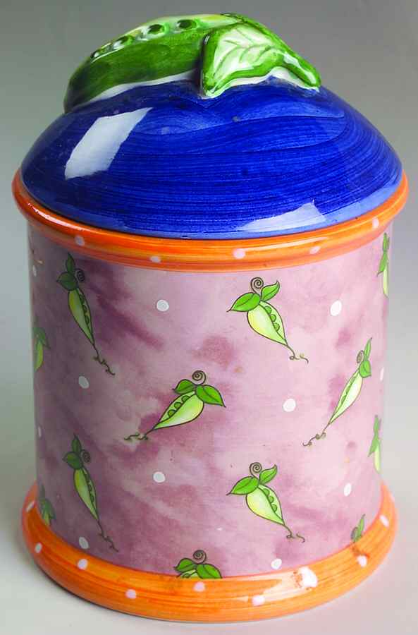 Bois D'Arc Tutti Fruitti Small Canister & Lid by Essex Collection-1