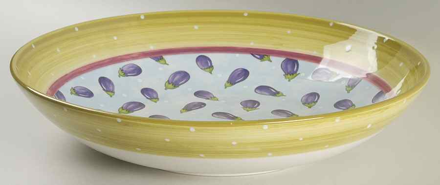 Bois D'Arc Tutti Fruitti 14" Pasta Serving Bowl by Essex Collection-1
