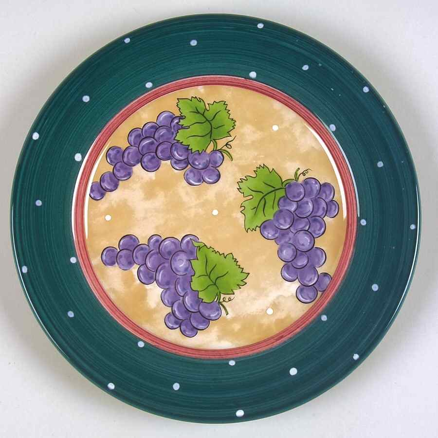 Bois D'Arc Tutti Fruitti Dessert Luncheon Plate by Essex Collection-1