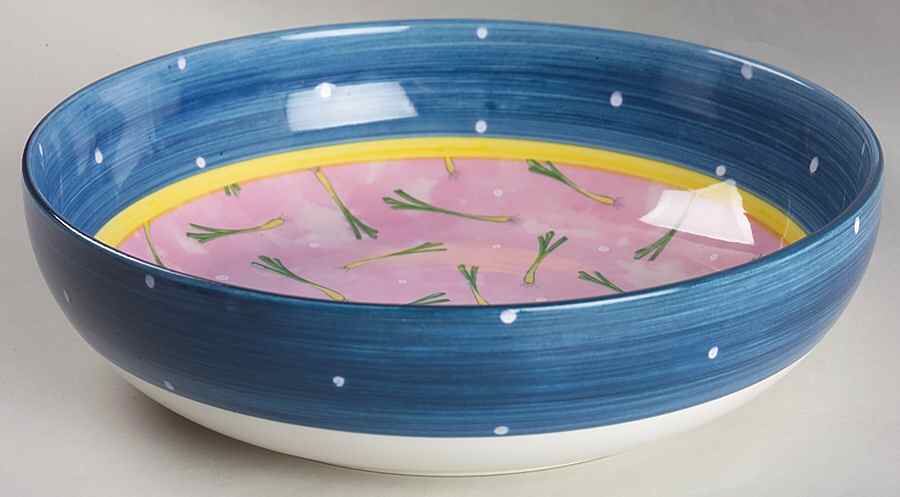 Bois D'Arc Tutti Fruitti 10" Large Salad Serving Bowl by Essex Collection-1