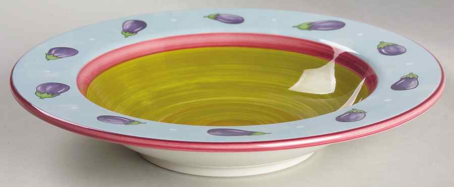 Bois D'Arc Tutti Fruitti 10" Individual Pasta Bowl by Essex Collection-1