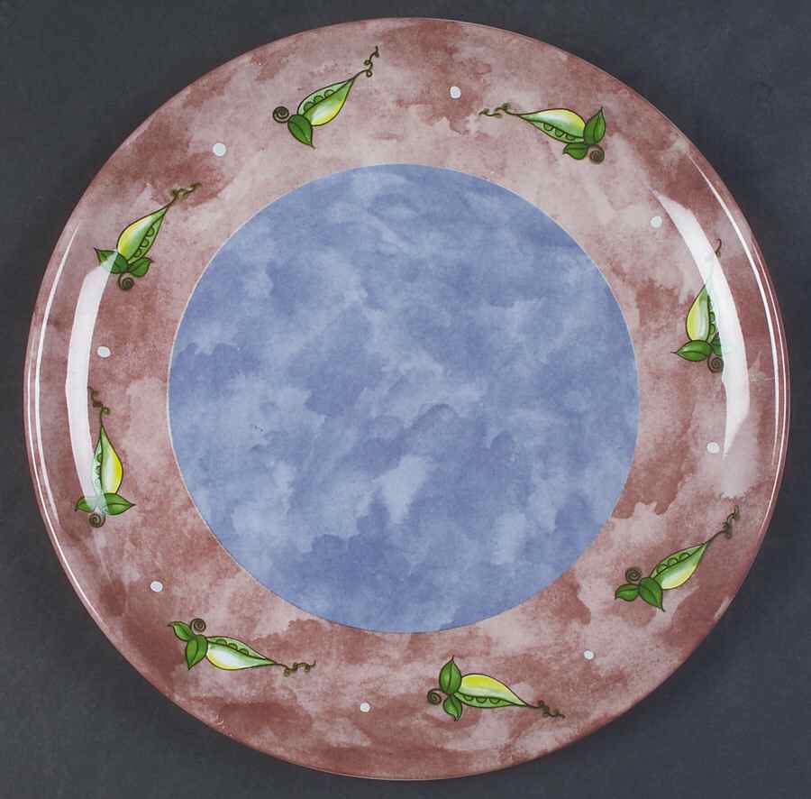Bois D'Arc Tutti Fruitti Dessert/Pie Plate by Essex Collection-1