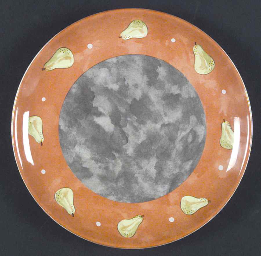 Bois D'Arc Tutti Fruitti Dessert/Pie Plate by Essex Collection-1