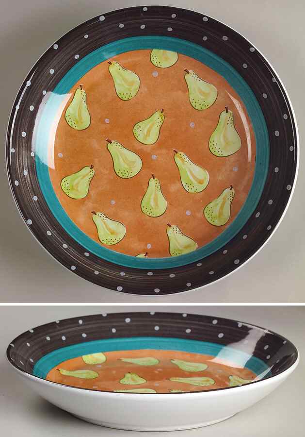 Bois D'Arc Tutti Fruitti Coupe Soup Bowl by Essex Collection-1