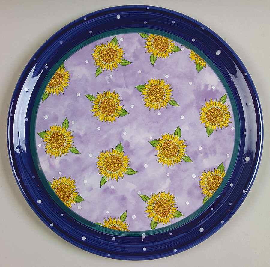 Bois D'Arc Tutti Fruitti Cake Plate by Essex Collection-1