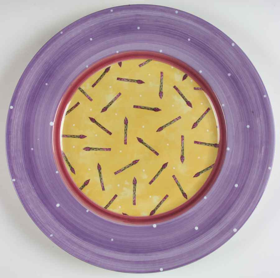 Bois D'Arc Tutti Fruitti 17" Chop Plate (Round Platter) by Essex Collection-1