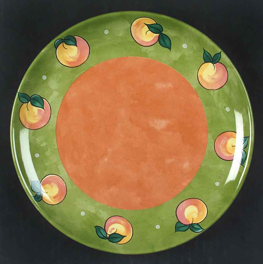 Bois D'Arc Tutti Fruitti Dessert/Pie Plate by Essex Collection-1