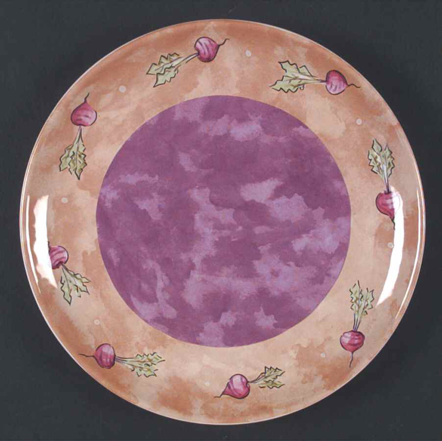 Bois D'Arc Tutti Fruitti Dessert/Pie Plate by Essex Collection-1