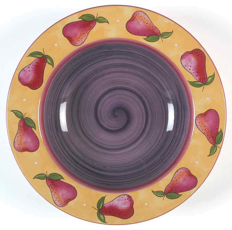 Bois D'Arc Tutti Fruitti 10" Individual Pasta Bowl by Essex Collection-1