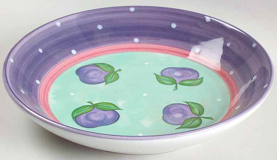 Bois D'Arc Tutti Fruitti Coupe Soup Bowl by Essex Collection-1