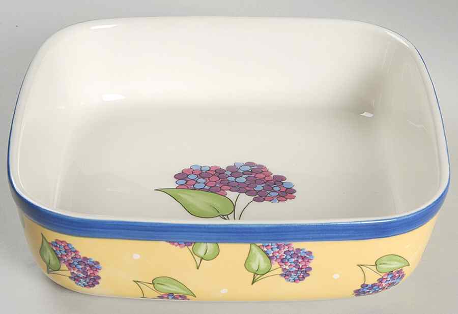 Bois D'Arc Tutti Fruitti 8" Square Baker by Essex Collection-1