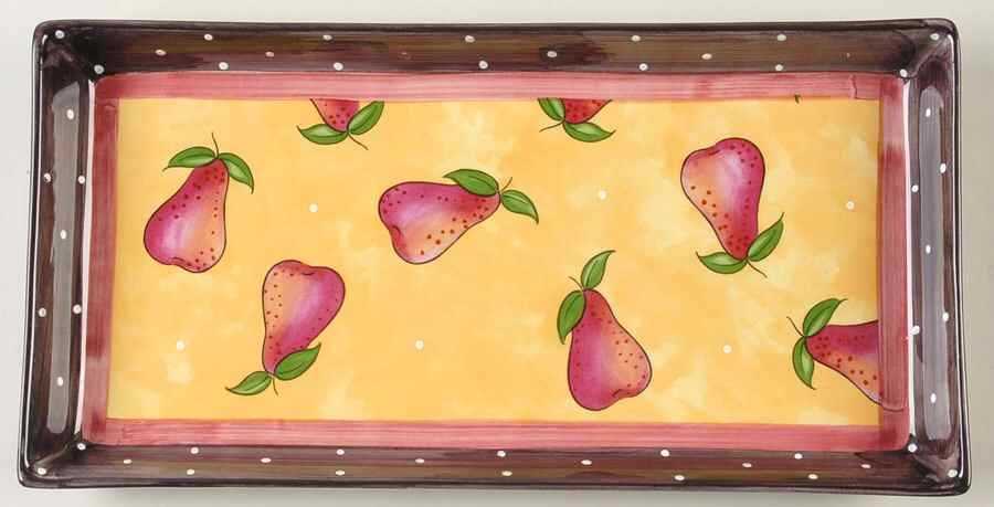 Bois D'Arc Tutti Fruitti Rectangular Tray by Essex Collection-1