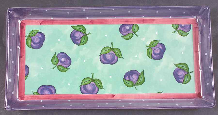 Bois D'Arc Tutti Fruitti Rectangular Tray by Essex Collection-1