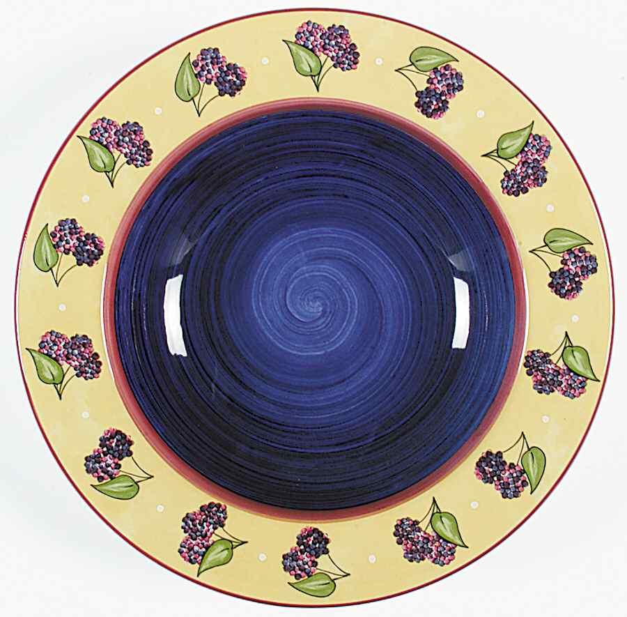 Bois D'Arc Tutti Fruitti 10" Individual Pasta Bowl by Essex Collection-1
