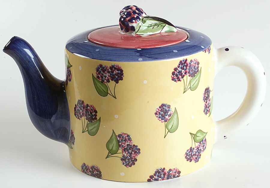 Bois D'Arc Tutti Fruitti Teapot & Lid by Essex Collection-1